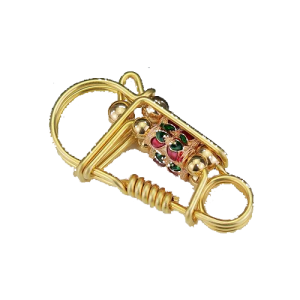 Lux Watch Leather Strap In Black